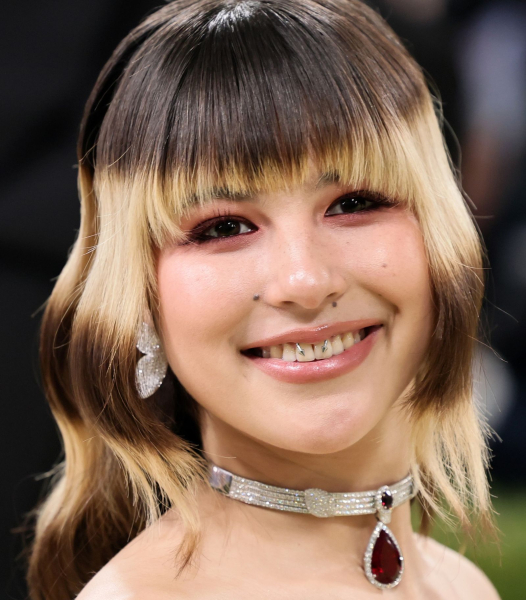 Alysa Liu smiling at the Met Gala